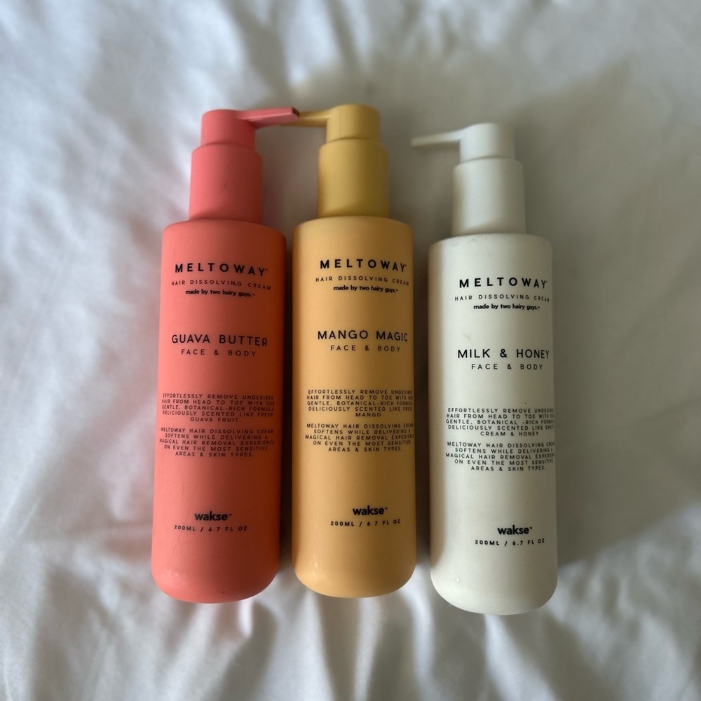 Meltoway Hair Dissolving Cream- set of 3